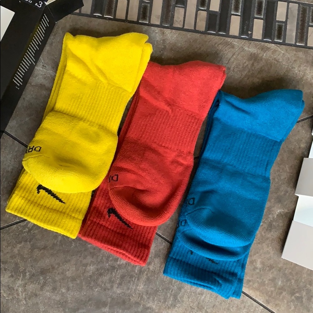 NIKE EVERYDAY PLUS COTTON CUSHIONED CREW SOCKS MEN - Picture 16 of 16